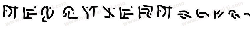 NEO CYBERNetic字体转换
